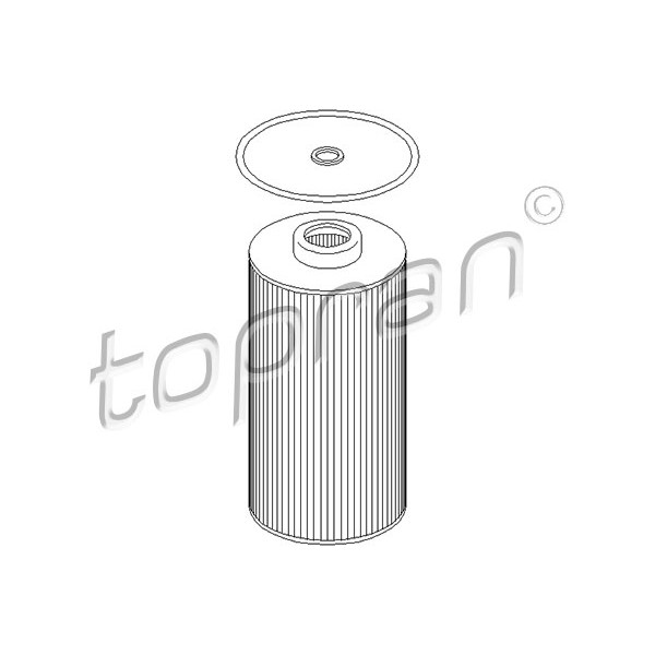 Слика на Филтер за масло TOPRAN 500 917 за BMW 7 Limousine E38 735 i,iL - 235 коњи бензин