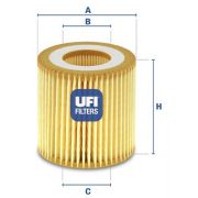 Слика 1 на Филтер за масло UFI 25.029.00