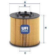 Слика 1 на Филтер за масло UFI 25.033.00