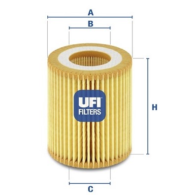 Слика на Филтер за масло UFI 25.049.00