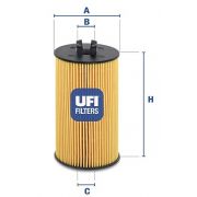 Слика 1 на Филтер за масло UFI 25.064.00