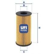 Слика 1 на Филтер за масло UFI 25.094.00