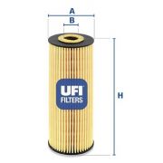 Слика 1 на Филтер за масло UFI 25.162.00