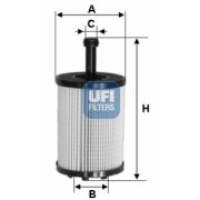 Слика 1 $на Филтер за масло UFI 25.197.00