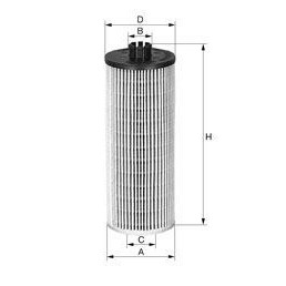 Слика на Филтер за масло UNIFLUX FILTERS XOE501 за камион MAN TGA 37.430, 37.440 FFDC - 430 коњи дизел