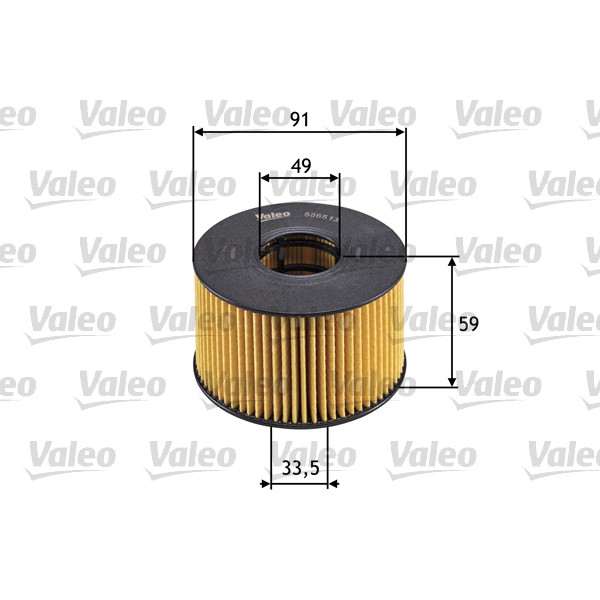 Слика на Филтер за масло VALEO 586513