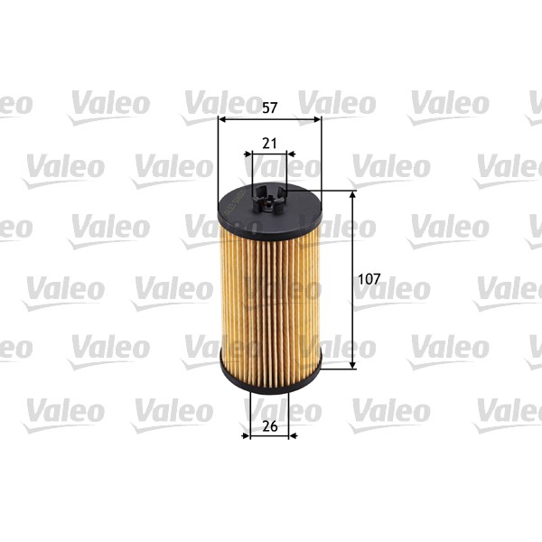 Слика на Филтер за масло VALEO 586531 за Opel Zafira (P12) 1.8 - 115 коњи бензин