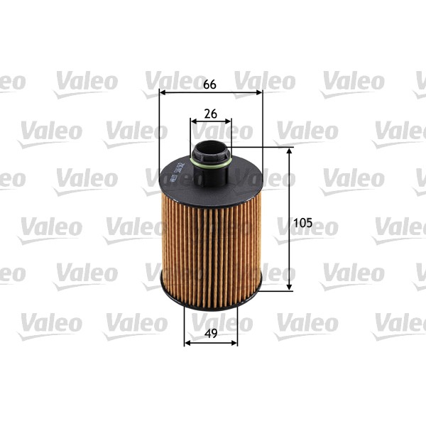 Слика на Филтер за масло VALEO 586562 за Ford Ka 1.3 TDCi - 75 коњи дизел