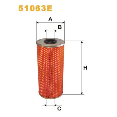 Слика на Филтер за масло WIX FILTERS 51063E