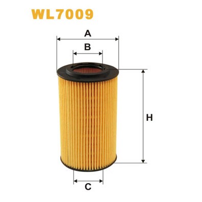 Слика на Филтер за масло WIX FILTERS WL7009 за Mercedes SL (r230) 500 (230.475) - 306 коњи бензин