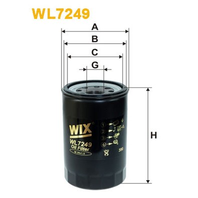 Слика на Филтер за масло WIX FILTERS WL7249