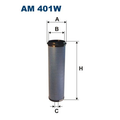 Слика на филтер за повратен воздух FILTRON AM 401W за камион Renault Magnum AE 390.19T - 390 коњи дизел