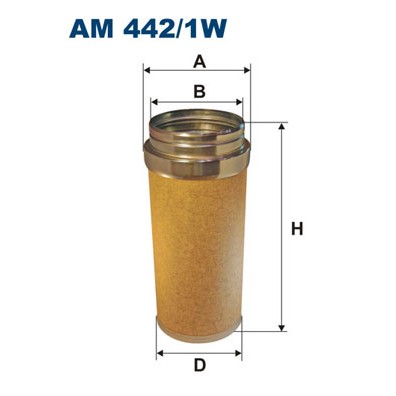 Слика на Филтер за повратен воздух FILTRON AM 442/1W