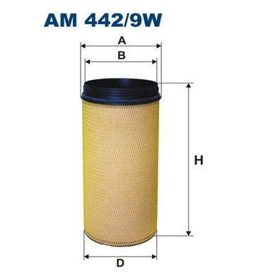 Слика на Филтер за повратен воздух FILTRON AM 442/9W