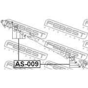 Слика 2 на хардиев зглоб, кардан FEBEST AS-009
