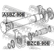 Слика 2 на хардиев зглоб, кардан FEBEST ASBZ-906