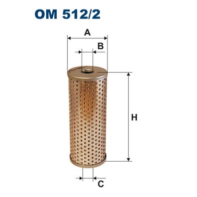 Слика на хидрауличен филтер, управување FILTRON OM 512/2 за камион MAN TGX 18.440 FHLS, FHLS/M - 440 коњи дизел