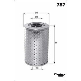 Слика на хидрауличен филтер, управување MECAFILTER  ELH4720 за камион MAN F 9 15.192 F, 15.192 FL - 192 коњи дизел