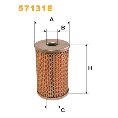 Слика на хидрауличен филтер, управување WIX FILTERS 57131E за камион MAN TGX 26.500 - 80 коњи бензин