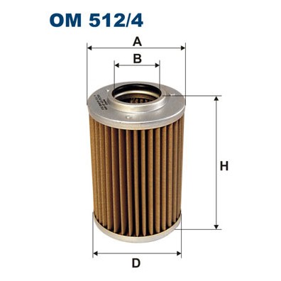 Слика на Хидрауличен филтер за автоматски менувач FILTRON OM 512/4 за камион DAF 75 CF FAG 75 CF 320,FAN 75 CF 320 - 320 коњи дизел