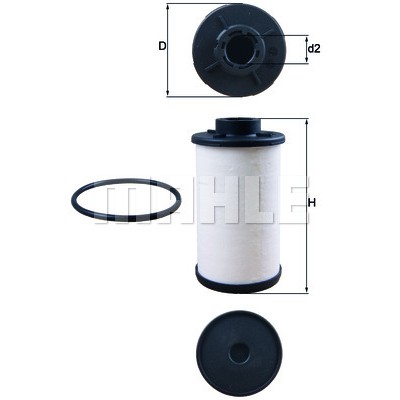 Слика на Хидрауличен филтер за автоматски менувач MAHLE HX 132D за Skoda Laura (1Z3) 2.0 TDI RS - 170 коњи дизел