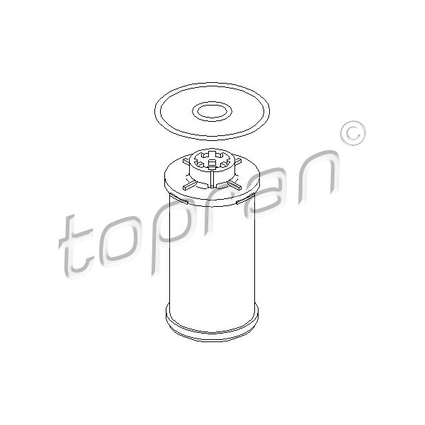 Слика на Хидрауличен филтер за автоматски менувач TOPRAN 113 241 за VW Caddy 3 Box 2.0 TDI - 170 коњи дизел
