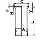 Слика 1 на хилзна за цилиндар KOLBENSCHMIDT 89016110