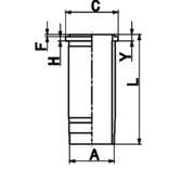 Слика 1 $на Хилзна за цилиндар KOLBENSCHMIDT 89367110