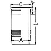 Слика 1 на хилзна за цилиндар KOLBENSCHMIDT 89567110