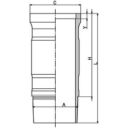 Слика на хилзна за цилиндар KOLBENSCHMIDT 89917110 за камион Scania 4 Series T 114 C/380 - 380 коњи дизел
