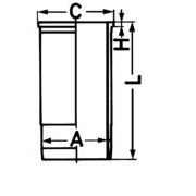 Слика 1 на хилзна за цилиндар KOLBENSCHMIDT 89928110