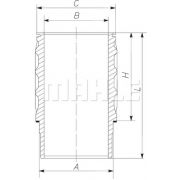 Слика 1 на хилзна за цилиндар MAHLE 061 LW 00101 001