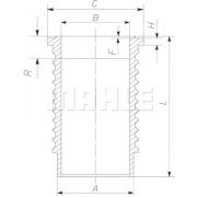 Слика 1 на хилзна за цилиндар MAHLE 061 WN 12 01