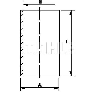 Слика на хилзна за цилиндар MAHLE C0480690 за камион Mercedes Axor 2 1933 - 326 коњи дизел