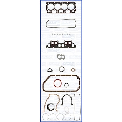 Слика на цел комплет дихтунзи, мотор AJUSA 50089700 за Skoda Favorit Forman (785) 1.3 (135 E) - 54 коњи бензин