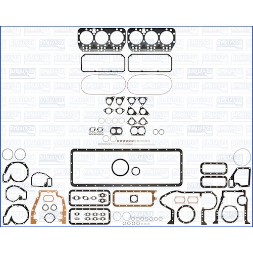 Слика на цел комплет дихтунзи, мотор AJUSA 50132200 за камион DAF F 2800 FAT 2800 DKA - 230 коњи дизел
