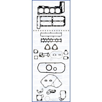 Слика на цел комплет дихтунзи, мотор AJUSA 50280800 за Fiat Ducato Platform 250 160 Multijet 3,0 D - 158 коњи дизел