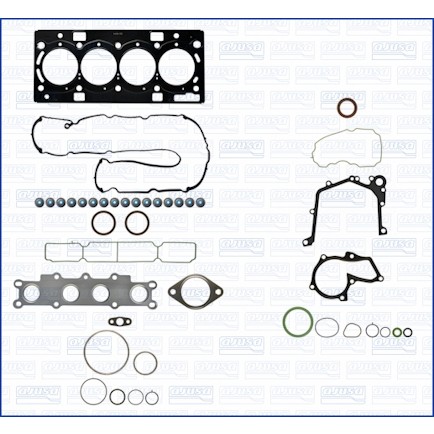 Слика на цел комплет дихтунзи, мотор AJUSA 50333100 за Ford Mondeo 4 1.6 EcoBoost - 160 коњи бензин