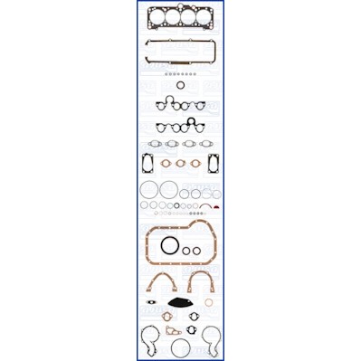 Слика на цел комплет дихтунзи, мотор AJUSA FIBERMAX 50026100 за VW Polo 3 Classic (6kv2) 75 1.6 - 75 коњи бензин