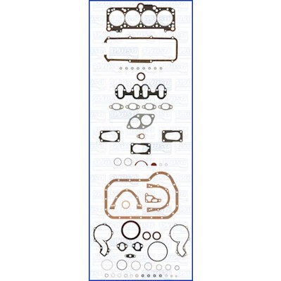 Слика на цел комплет дихтунзи, мотор AJUSA FIBERMAX 50061300 за Audi 80 Sedan (89, 89Q, 8A, B3) 2.0 E - 113 коњи бензин