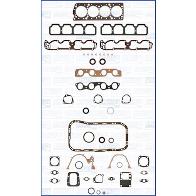 Слика на цел комплет дихтунзи, мотор AJUSA FIBERMAX 50117500 за Lancia Thema SW (834) 2000 i.e. 16V Turbo (834AC) - 181 коњи бензин