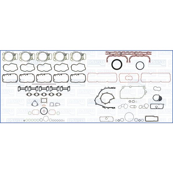 Слика на цел комплет дихтунзи, мотор AJUSA MULTILAYER STEEL 50445500 за камион Scania K Series K 230 C - 75 коњи дизел