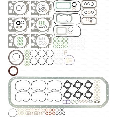 Слика на цел комплет дихтунзи, мотор VICTOR REINZ 01-31085-01 за камион Volvo F 12/320,F 12/330 - 320 коњи дизел