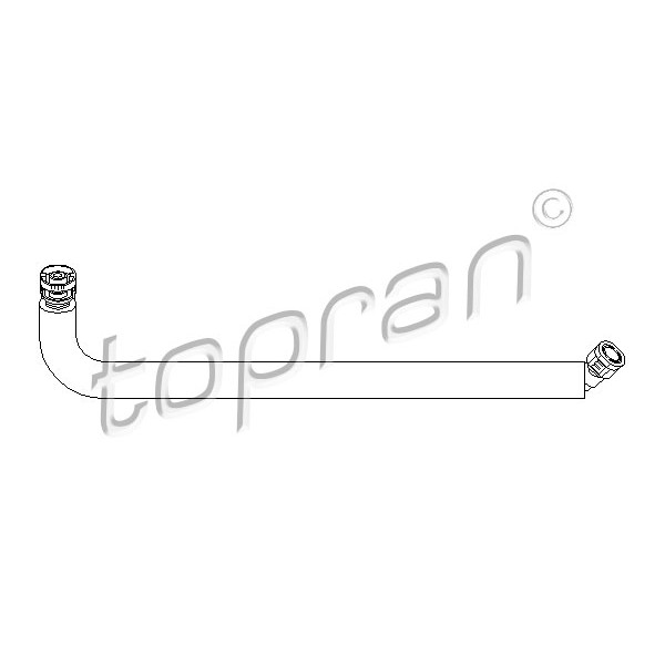 Слика на црево за гасови од картер TOPRAN 501 418 за BMW 3 Touring E46 325 i - 192 коњи бензин