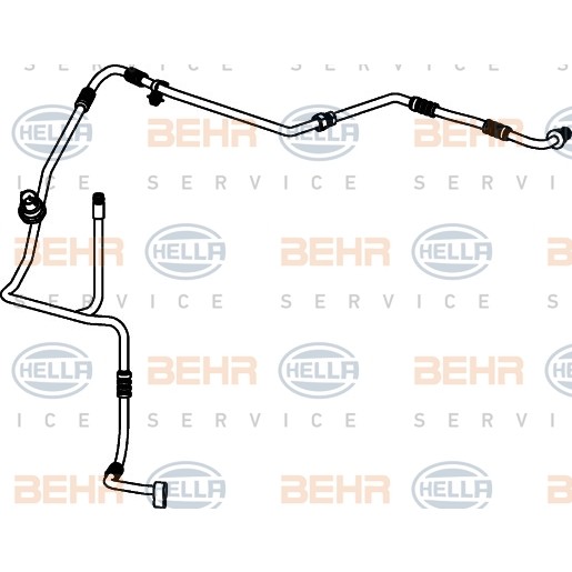 Слика на Црево за клима уред BEHR HELLA SERVICE PREMIUM LINE 9GS 351 337-101 за Ford Mondeo 2 Clipper (BNP) 1.6 i - 90 коњи бензин