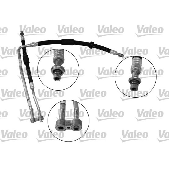 Слика на Црево за клима уред VALEO 818442 за Ford Escort 5 Break (gal,avl) 1.8 D - 60 коњи дизел