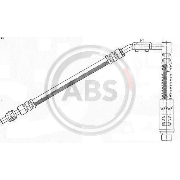 Слика на црево за кочница A.B.S. SL 4272 за MG MGF (RD) 1.8 i 16V - 120 коњи бензин