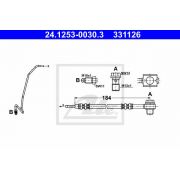 Слика 1 на црево за кочница ATE 24.1253-0030.3