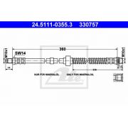 Слика 1 на црево за кочница ATE 24.5111-0355.3