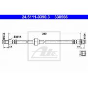 Слика 1 на црево за кочница ATE 24.5111-0390.3